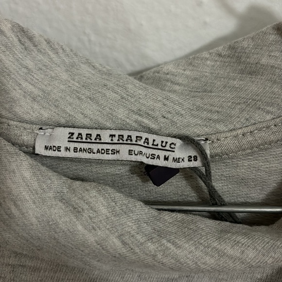 Zara gray tshirt - Picture 2 of 3